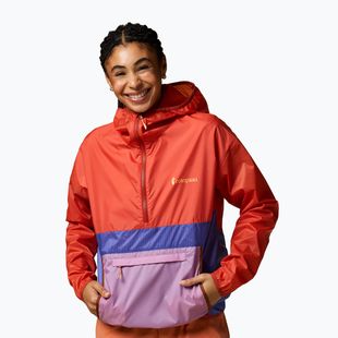 Women's windbreaker jacket Cotopaxi Teca Half-Zip Windbreaker smell the begonias