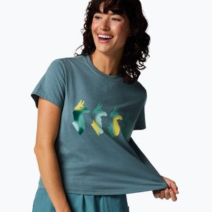 Women's T-shirt Cotopaxi Cuatro Bitmap everglade