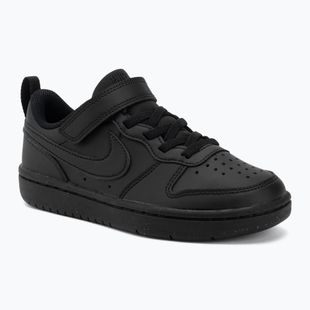Children's shoes Nike Court Borough Low Recraft black/black/black
