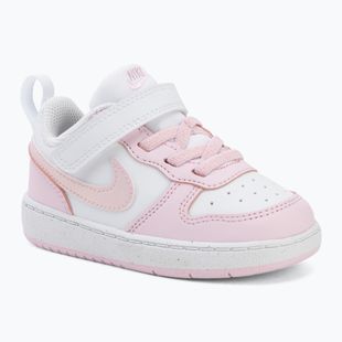 Children's shoes Nike Court Borough Low Recraft white/pink foam
