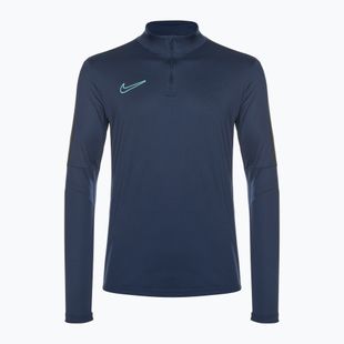 Men's Nike Academy Dri-Fit 1/2-Zip midnight navy/black/midnight navy/hyper turquoise football longsleeve