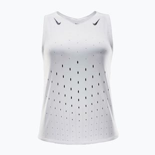 Women's running top Nike AeroSwift Dri-Fit ADV Singlet white / black / black