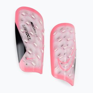 Nike Mercurial Lite SuperLock shin guards sunset pulse/black