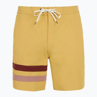 Men's Hurley Phantom Block Party Renegade 18" dusty cheaddar swim shorts