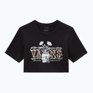Women's Vans Growing Ideas Crew Crop Ii black T-shirt