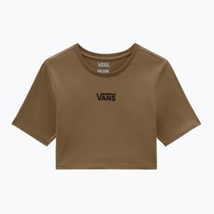 Women's Vans Flying V Crew Crop Ii otter T-shirt