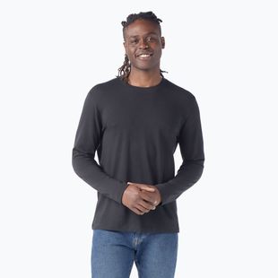 Men's Smartwool Perfect Crew trekking longsleeve black