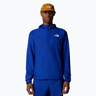 Men's running jacket The North Face Higher Run Wind 1/4 Zip tnf blue