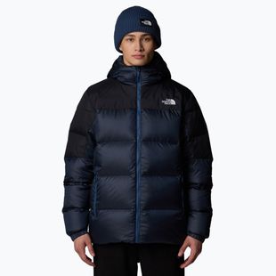 Men's down jacket The North Face Diablo Down 2.0 Hoodie shady blue/black heathe