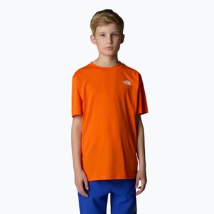 The North Face Reaxion orange children's t-shirt