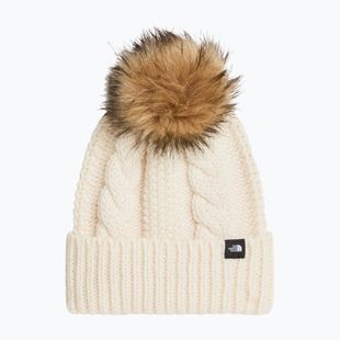 Children's winter hat The North Face Oh Mega Fur Pom Beanie white Dune