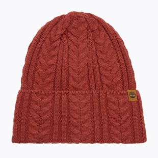 Women's winter beanie Timberland Cable Beanie garnet rose