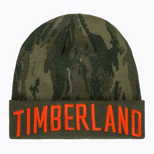 Men's Timberland Camo Jacquard Hat leaf green