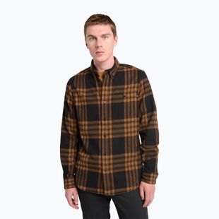 Men's Timberland Solucell Plaid Shirt umber yd