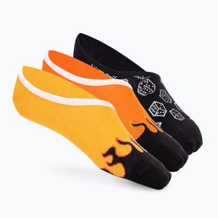 Vans Retro V Canoodle women's socks 3 pairs carnelian
