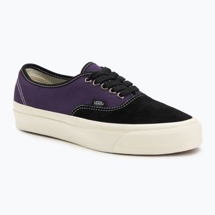 Vans LX Authentic Reissue 44 black toe/grape shoes