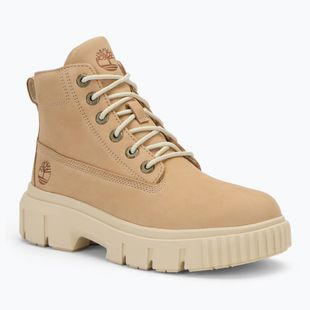 Timberland women's Greyfield light beige nubuck boots
