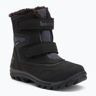 Timberland Chillberg 2-Strap Gore-Tex jet black children's snow boots