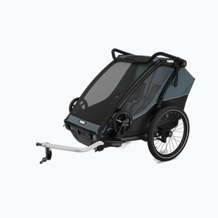 Thule Chariot Cab dark slate double bike trailer