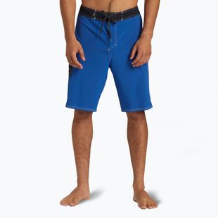 Quiksilver men's Saturn Solid 21" Monaco Blue swim shorts