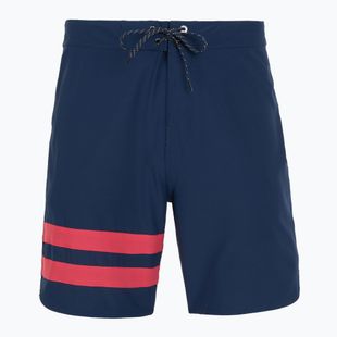 Men's Hurley Phantom Block Party 18" pagent blue swim shorts