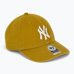 47 Brand MLB New York Yankees CLEAN UP goldenrod baseball cap