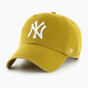 47 Brand MLB New York Yankees CLEAN UP goldenrod baseball cap