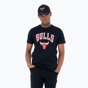 Men's New Era NOS NBA Regular Tee Chicago Bulls black