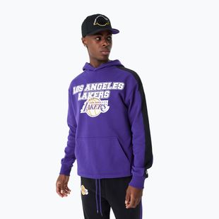 Men's New Era NBA Large Graphic OS Hoody Los Angeles Lakers purple