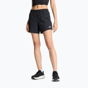 Women's running shorts New Balance RC 5" black/white