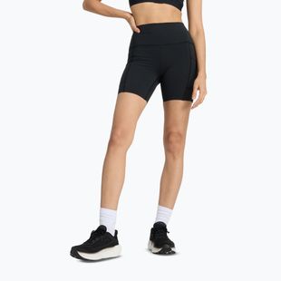 New Balance women's shorts Sleek Pocket High Rise 6" black