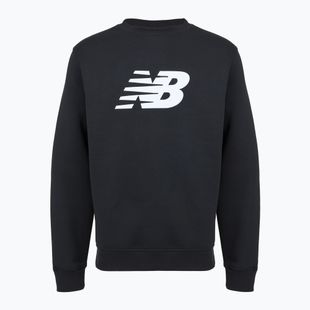 Men's sweatshirt New Balance Sport Core Brushed Crew black/white