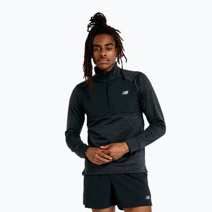 Men's New Balance Athletics Heat Grid 1/2 Zip running longsleeve black