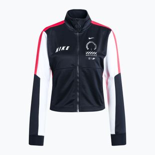 Women's Nike Sportswear Tracksuit Top black/light crimson/white