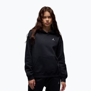 Women's sweatshirt  Jordan Brooklyn Fleece Hoodie black/white