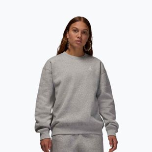 Women's sweatshirt  Jordan Brooklyn Fleece dark grey heather/white