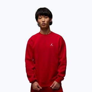 Men's sweatshirt  Jordan Brooklyn Fleece Crew gym red/white