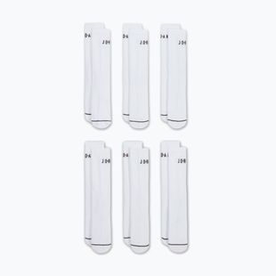 Socks Nike Jordan Everyday Crew 6 pairs white/gym red/black