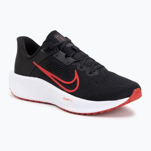 Men's running shoes Nike Quest 6 black/white/dark smoke grey/university red