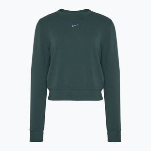 Nike Dri-FIT One Crew Neck French Terry women's sweatshirt vintage green/ black