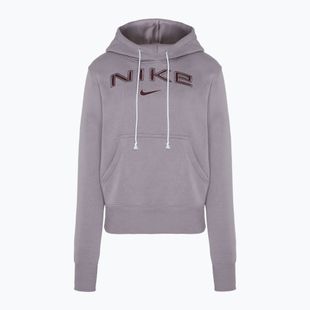 Women's Sweatshirt Nike Sportswear Phoenix Fleece HM9751 lightt violet ore / burgundy crush