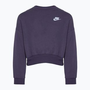 Children's sweatshirt Nike Sportswear Club Fleece dark raisin / white