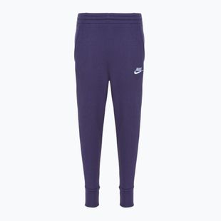 Nike Sportswear Club Fleece children's trousers dark raisin / dark raisin / white