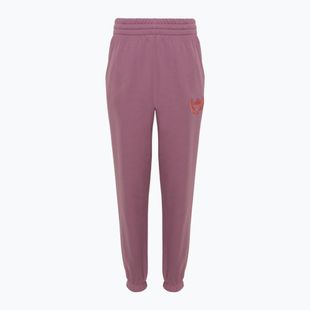Nike Sportswear Club Fleece children's trousers plum dust/light wild mango