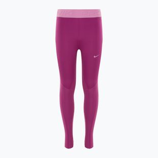 Nike Pro Dri-FIT Trainig children's training leggings hot fuchsia / black / beyond pink