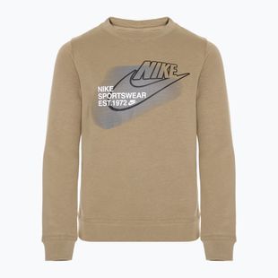 Nike Sportswear Standard Issue Crew-Neck khaki children's sweatshirt