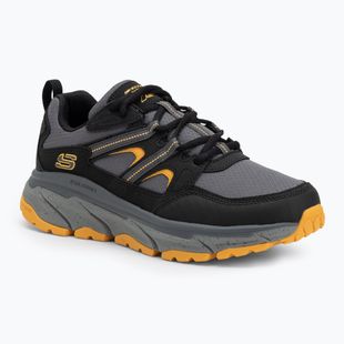 SKECHERS D'Lux Journey men's shoes black/yellow