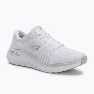 SKECHERS women's shoes Arch Fit 2.0 Glow The Distance white/silver