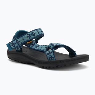 Teva Winsted women's sandals archive floral crown blue/ dress blues