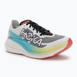 HOKA Rocket X 2 yuzu/cielo blue running shoe